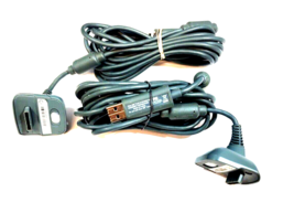 (2) Genuine Microsoft Xbox 360 Play and Charge Kit Cable OEM Official Original - £15.57 GBP