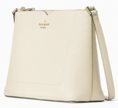 Kate Spade Harlow Crossbody Buttermilk Glaze Leather WKR00058 White NWT $279 - £77.86 GBP