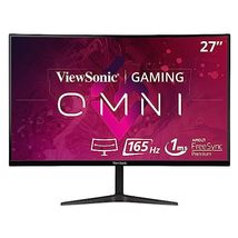ViewSonic OMNI VX2718-2KPC-MHD 27 Inch Curved 1440p 1ms 165Hz Gaming Monitor wit - £219.99 GBP