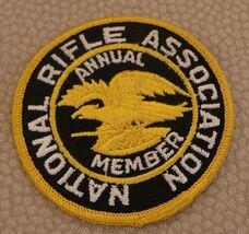 NRA National Rifle Association Annual Member Embroidered Sew on Patch 3”... - $7.47 CAD