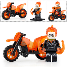 T&#39;Challa (Warp World) Ghost Panther Ghost Rider Marvel Minifigures Block Toys - £3.89 GBP