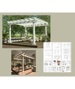 An Escape from the Ordinary: Pergola Plans for a Luxurious Outdoor Exper... - £50.90 GBP