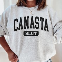 Canasta slut sweatshirt,funny Canasta crewneck,Canasta mom,Canasta squad sweater - £34.25 GBP