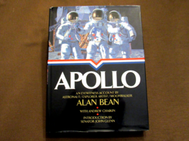 Alan B EAN John Glenn Gene Cernan Astronauts Signed Auto Apollo Hc Book Zarelli - £544.41 GBP
