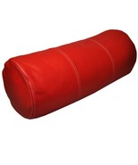Bolster Leather Cover Yoga Cushion Pillow Roll Neck Soft Case Cushions R... - $742.01 MXN+