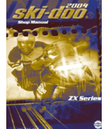 2004 Ski Doo Zx Motoneige Service Réparation Atelier Manuel Usine OEM 48... - $48.36 CAD
