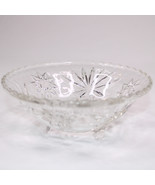 Early American Prescut Star Of David By Anchor Hocking Clear Glass 3 Foo... - $9.51