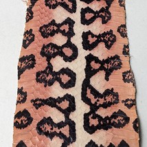 Print Genuine Cobra Snakeskin Snake Skin Leather Hide Craft Supply Pink - $24.61+