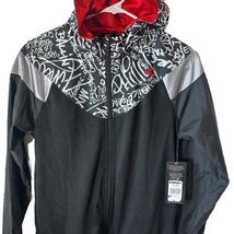 AND1 Jacket Black Youth XL With Hood Workout Athletic New - $12.34