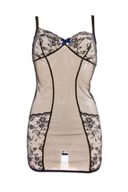 L&#39;AGENT BY AGENT PROVOCATEUR Womens Slip Mini Elegant Sheer Black Size S - £95.32 GBP