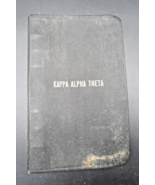 Antique or Vtg Kappa Alpha Theta 1st Greek Women&#39;s Fraternity Song Book ... - €25,75 EUR