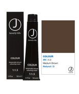 J Beverly Hills COLOUR Botanically Infused Hair Color Cream  - 4N 4.0 Me... - $460.55 MXN