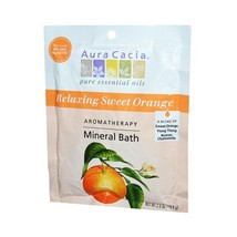 Aura Cacia Aromatherapy Mineral Bath Relaxing Sweet Orange -- 2.5 oz - $3.99