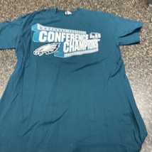 NFL  Philadelphia Eagles 2018 Conference Champions  T-Shirt Medium - £11.87 GBP