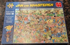 Jan van Haasteren The Dutch Craft Market Puzzle 1000 Piece, COMPLETE - £22.87 GBP