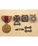 WWII Army Sterling Shooting Medal Marksman Expert Armor Tank Driver Good... - €37,23 EUR