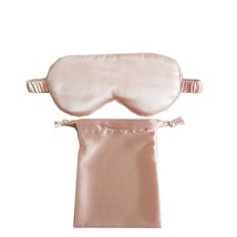 Color: BLUSH PINK - Soft Eyes Sleep Mask In A Pouch Set - £31.12 GBP