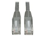 Tripp Lite Cat6 Gigabit Snagless Molded Patch Cable (RJ45 M/M) - Gray, 5... - $35.74