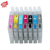 Refillable Ink Cartridge T0341 - T0347 for Epson Stylus Photo 2100 2200 R2200 - £34.81 GBP