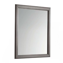 Louis Philippe 36&quot;x38&quot; Mirror, Antique Gray Finish - $87.00