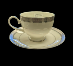 Mikasa Palatial Platinum China replacement Place Setting CUP &amp; SAUCER L3... - $17.26