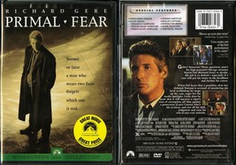 Primal Fear Widescreen Dvd Laura Linney Richard Gere Paramount Video New - £6.22 GBP