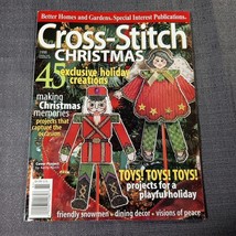 Cross Stitch Christmas Magazine 45 Exclusive Holiday Creations Patterns Dec 1998 - $8.99