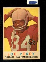 1959 Topps #80 Joe Perry Vgex 49ERS Hof Nicely Centered *X86058 - £7.52 GBP