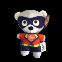 Dave &amp; Busters Small Plushy Superhero Teddy Bear 8&quot; Tall Plush Pals - NEW - £7.53 GBP
