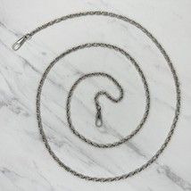 Silver Tone Swirl Chain Link Purse Handbag Bag Replacement Strap - $16.82