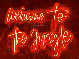 Welcome To The Jungle | LED Neon Sign - £175.96 GBP