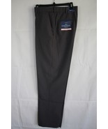 CROFT &amp; BARROW Men&#39;s Gray The Essential Dress Pant 32W 30L New - €21,22 EUR