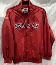 Boston Red Sox Jacket Youth Large Red Blue Outdoors Majestic Baseball Boys L Vtg - £15.60 GBP