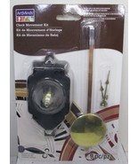 Artminds Clock Movement Mechanism Kit New 9 Pc Pendulum 7 Inch - New - $322.35 MXN