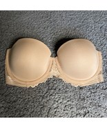 Maidenform Strapless Multiway Padded Underwire Push Up Bra Beige 34D SE1102 - $12.88