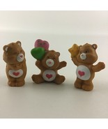 Care Bears Mini Collectible PVC 2” Figures Tenderheart Bear Lot Vintage ... - $54.09 CAD