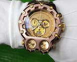 Invicta men magnum tria brown &amp; gold swiss quartz watch - $699.90