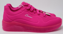 S Sport By Skechers Girls&#39; Conny Sneakers - Hot Pink Size 5 New w/ Tags - $19.78