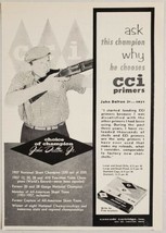 1959 Print Ad CCI Primers for Shotgun Shells Skeet Champion John Dalton Jr - £8.45 GBP