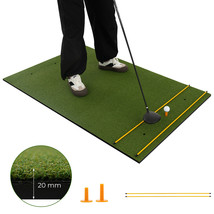 5 x 3 FT Golf Hitting Mat Artificial Indoor Outdoor Turf Golf Training M... - $111.99