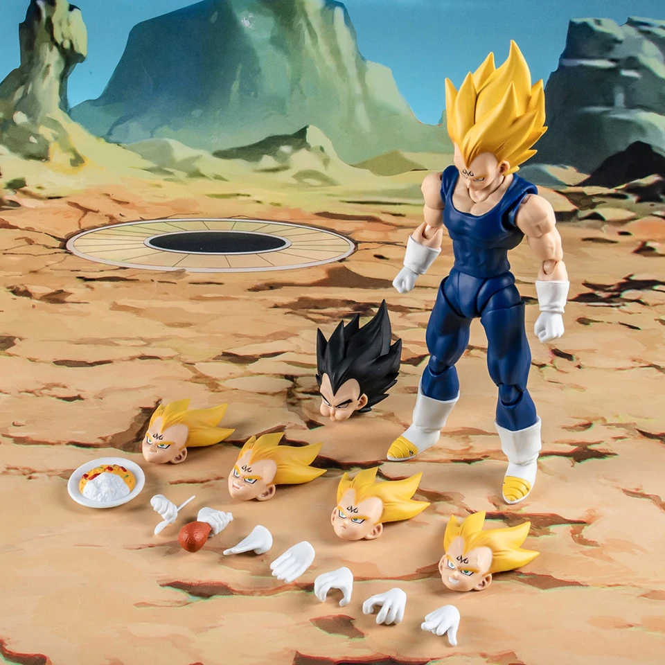 Dragon Ball Demoniacal Fit SHF 15cm Movable Vegeta Demon Arrogant Prince PV - £67.19 GBP