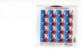US Stamps/Postage/Sheets Sc #4786 Lydia Mendoza-musician MNH F-VF OG FV 10.88 - £9.72 GBP