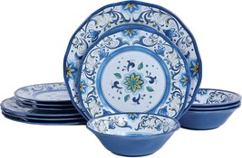 BPA-Free Melamine Dinnerware Set - £49.68 GBP