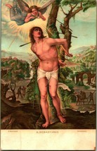 Firenze S. Sebastiano  - Sodoma -  By Stengel &amp; Co No 29838 Litho - Religious - £3.91 GBP