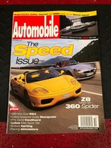 AUTOMOBILE MAGAZINE OCTOBER 2000 EDITION - $6.50