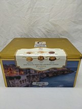 Matilde Vicenzi Fine Italian Assorted Cookies Puglia Empty Tin 9 1/2&quot; X ... - £18.94 GBP