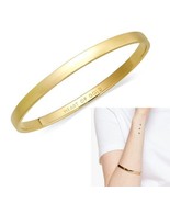 Kate Spade New York Idiom Collection &quot;Heart of Gold&quot; Bangle Bracelet – 7... - $693.85 MXN