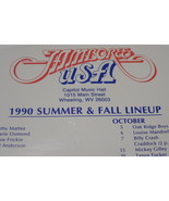 Country JAMBOREE USA  1990 Capitol Music Hall Wheeling WV VG+ Merle Hagg... - $14.77