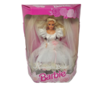 VINTAGE 1992 ROMANTIC WEDDING BRIDE BARBIE DOLL MATTEL ORIGINAL BOX NEW ... - £44.80 GBP