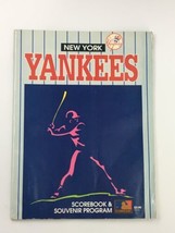 1994 Official Scorebook &amp; Souvenir Program MLB New York Yankees Jimmy Keys - £11.23 GBP